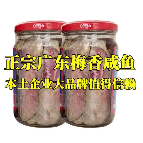 台山特产传统油浸梅香马鲛鱼
