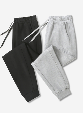 当潮马秋冬新款300g面料华棉卫裤单款男女同款长裤XCY-687