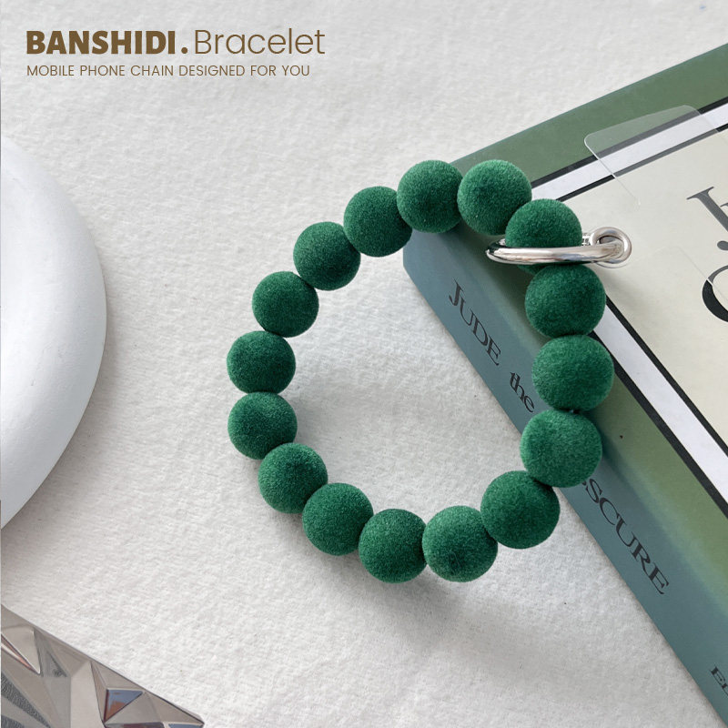 手机挂绳毛呢绒球手机链磨砂高级串珠手环扣手腕暖手钥匙环扣圈手链圆环腕带秋冬手提挂链卡片贴片适用壳挂链,3C数码配件,手机挂件/手机链,淘宝优惠券,粉丝福利购,淘宝优惠卷