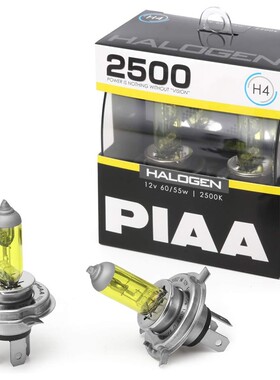 PIAA大灯雾灯用卤素灯JDM2个装黄金眼H11H16H4H4HB3HB4