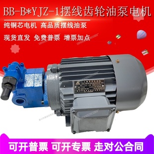 B20Y 1摆线齿轮油泵电机BB B25YJZ B32YJZ B16 1上海东高1.1KW