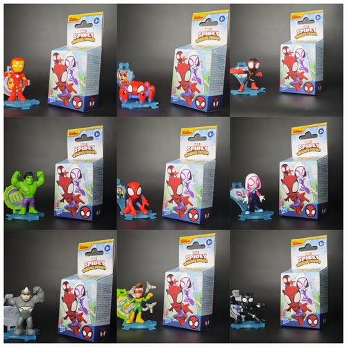 孩之宝漫威蜘蛛侠神奇朋友玩偶