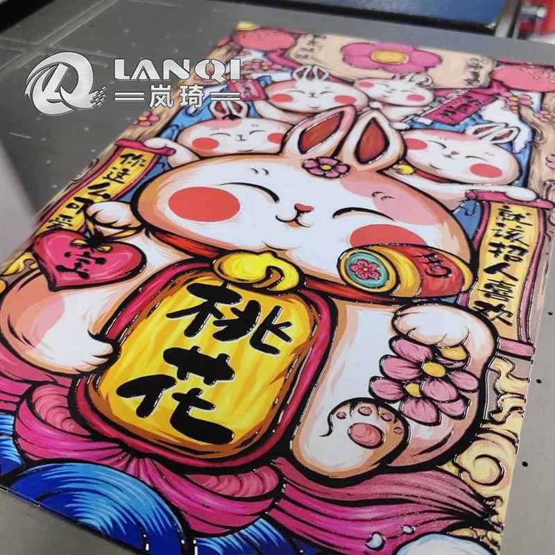 小型3d浮雕光油亚克力uv平板w打印机 3D亚克力PVC塑料UV数码彩印