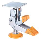 2.5寸3c寸4寸5寸顶高器升高器万向轮静音减震地刹器设备脚轮支撑