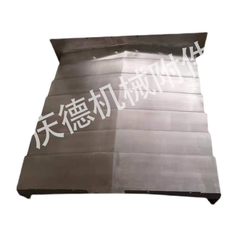 钢板防护罩850数控机床加工中心不锈钢直线导轨伸缩式防尘罩护i.图片