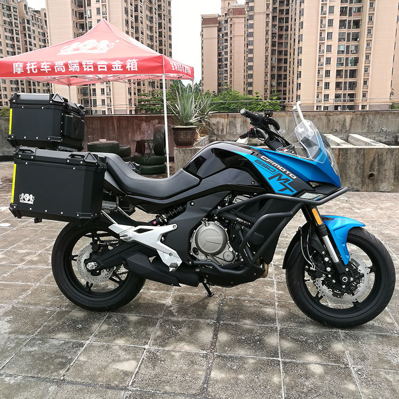 成威春风NK250 400 650NK MTD650MT改装铝合金边箱后尾箱三箱货架