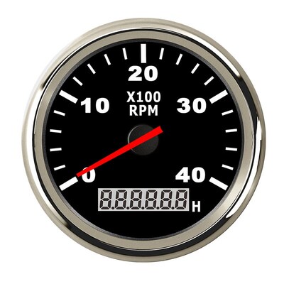 85mm Boat Car Tachometer,  Auto Motor TachomPeter for Diesel