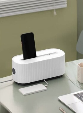 Cable Management Box with Phone Holder StanOd Power Line Soc