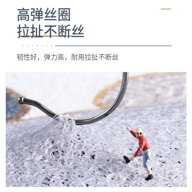 丝圈地垫简约f多巴胺小表情入户门刮沙地毯门口进门脚垫家用防滑