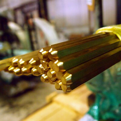 CuZn39Pb3铅黄铜棒CW614N铅黄J铜板易车削黄铜排六角棒铜管