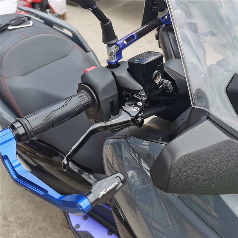 适用极核AE6 AEl8 AE8+ AE2 改装铝合金刹车手把离合牛角车把杆