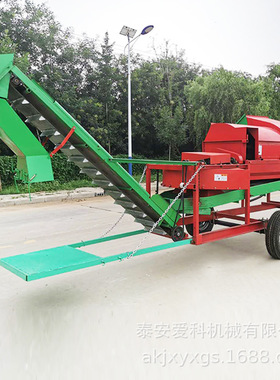 PTO版本新款花生摘果机8000型花生脱果机干湿两用花生摘果机