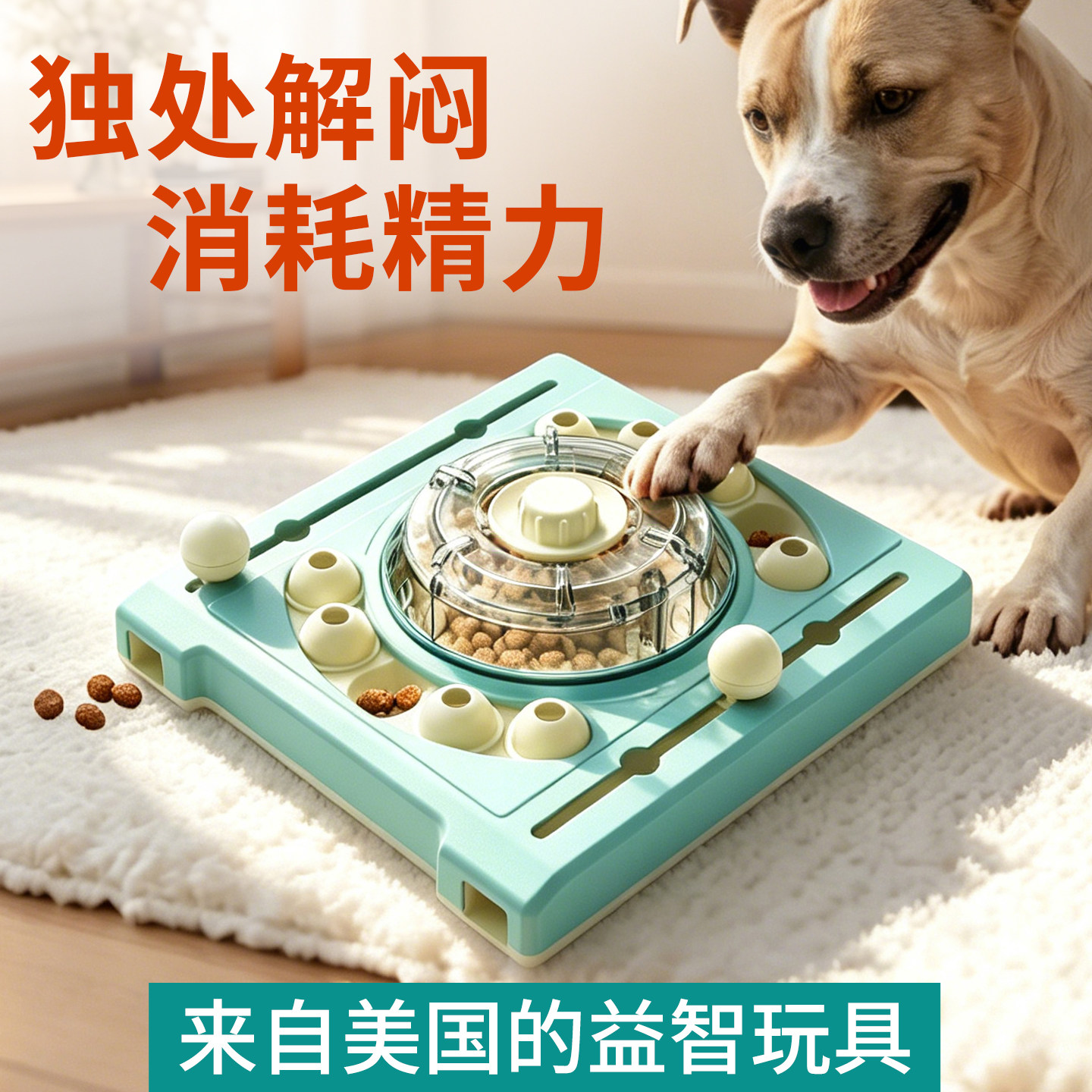 智慧猎犬狗玩具益智藏食嗅闻宠物自嗨解闷消耗体力漏食器丰容礼物
