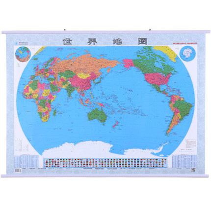 2024版 世界地图（1:3000万） 1.2*0.9（米）