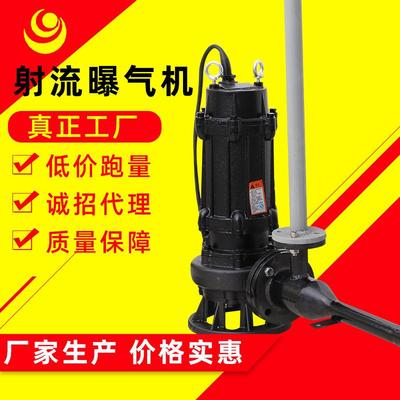 QSB潜水射流曝气机深水自吸式射流潜水曝气机射流曝气机