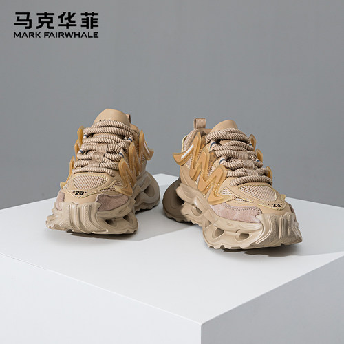 马克华菲老爹运动鞋透气鞋子