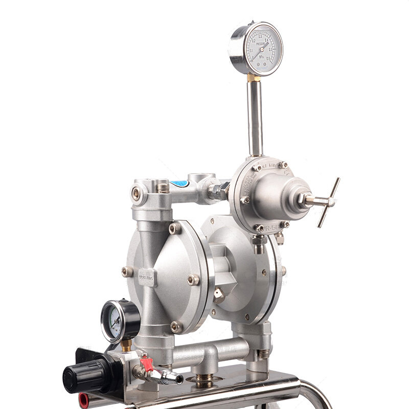 wolf king气动喷漆泵a-13气动隔膜泵 油漆泵 泵浦 涂料液体输送