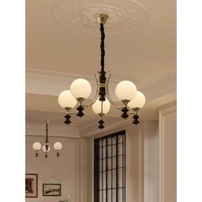 覆古法式客厅吊灯包豪斯魔豆卧室主灯高端Wabi-Sabi餐厅设计师天