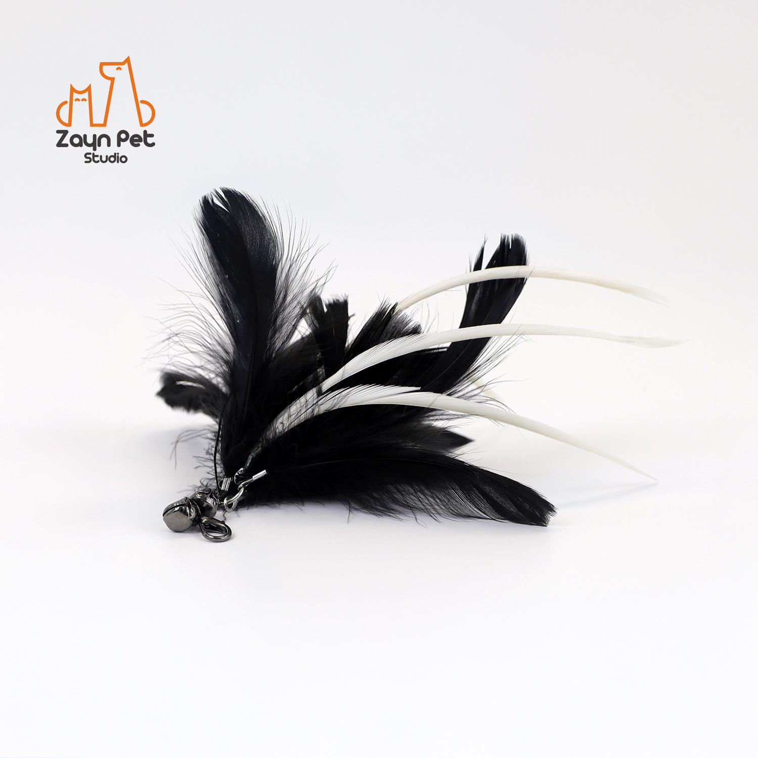 Zayn咱吖真羽物料足带铃铛多色