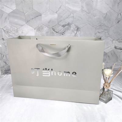 极速现货订做手提袋服装店纸袋定y做印刷logo化妆品袋鞋盒袋子礼
