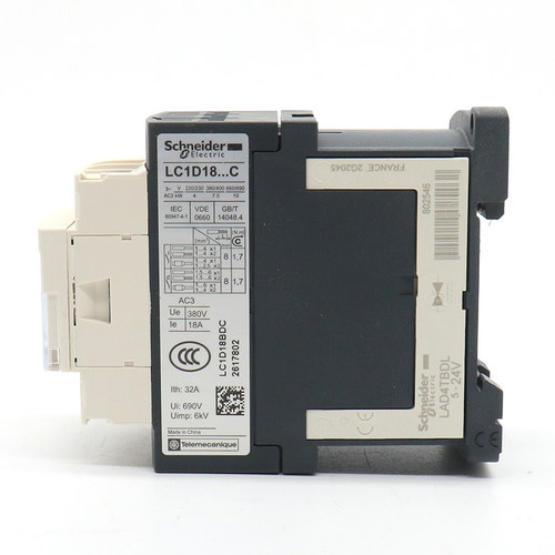 新品施耐德电梯交流接触k器LC1D18BDC LC1D32FDC DC24V 110V电梯