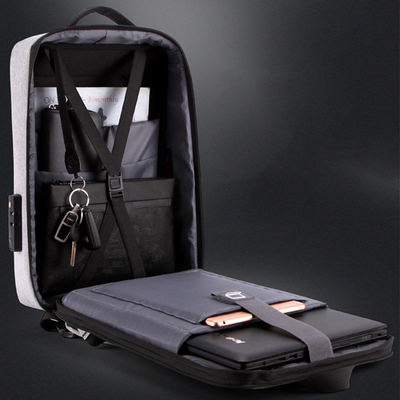 新品Mens eReflective Strip Multifunctional Anti theft Backp