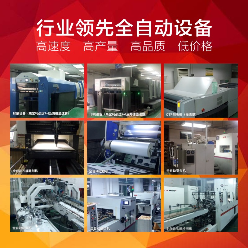 极速包装盒定做外卖纸盒印刷logAo化妆品产品彩盒订做礼品盒定制