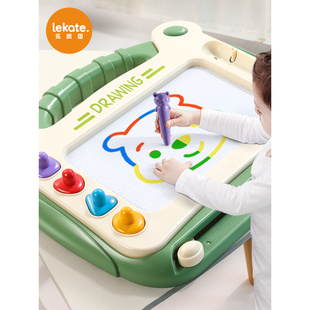 儿童画板家用可擦消除 幼儿磁性写字板宝宝画画神器涂色2岁1玩具