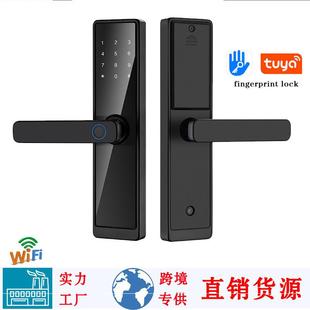 锁工程锁 厂家木门指纹锁家用智能门锁通通APP远程电子密码