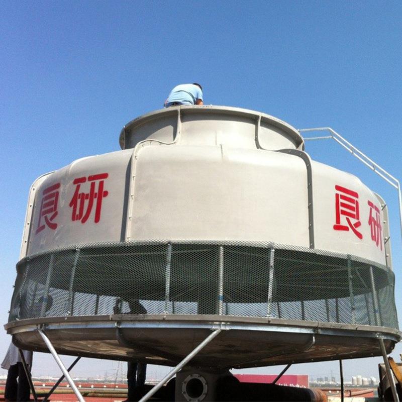 厂家直供10到600吨高温玻璃钢冷却塔逆流冷却水塔凉水塔圆塔