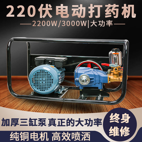 农用喷药电机雾化机喷雾器打药机