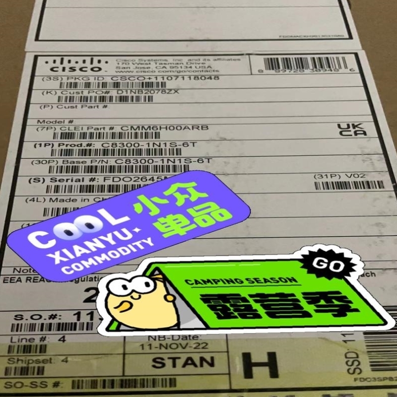 议价议价思科C8300-1N1S-6T行货！未税