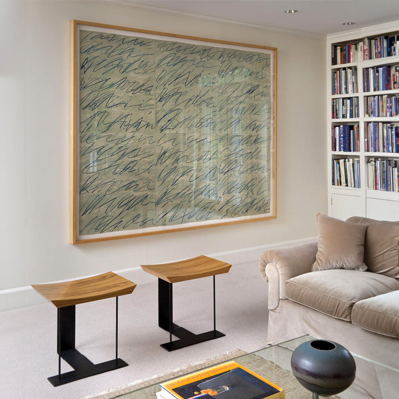 轻奢法式中古风餐桌背景墙挂画 画客厅沙发后面挂画 画抽象小众艺