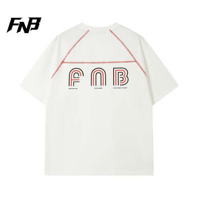 FNB2026美式潮牌宽松短袖T恤舒适休闲上衣2026年夏季新款男女同款