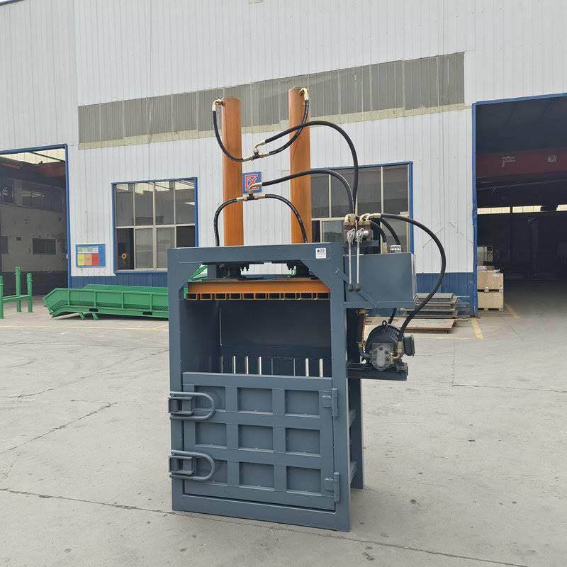 废铁纸箱生活垃圾打包机多功能销售 泡沫压缩机 打包机立式液压