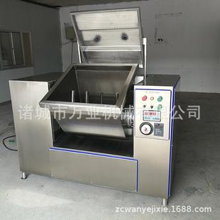 诸城机械供应100公斤真空和面机 大型真空和面机
