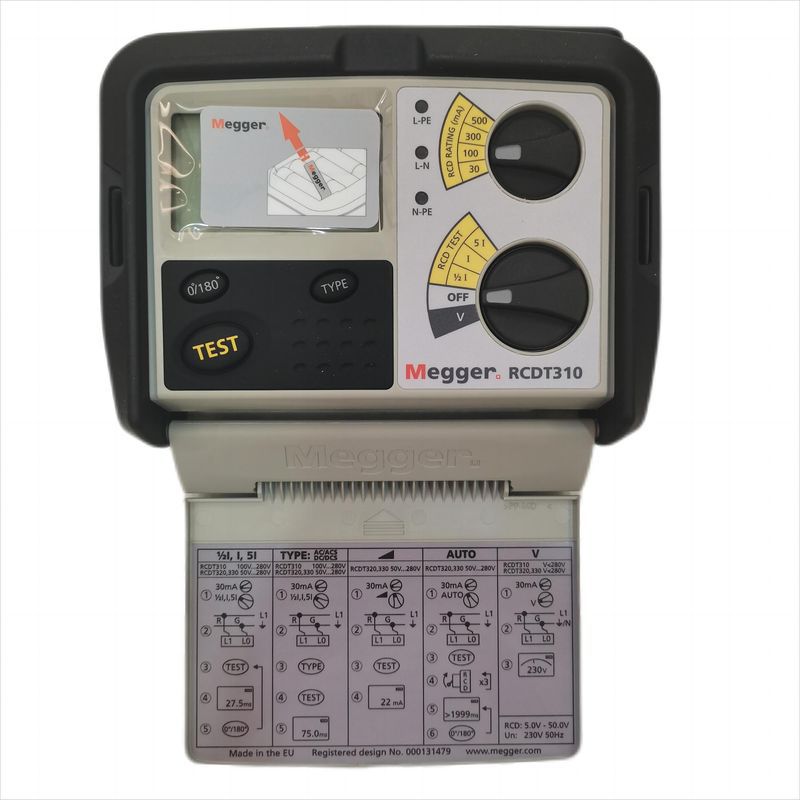 梅凯英国梅格MEGGER RCDT310 RCD测试仪 全新