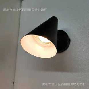 尚客优酒店床头壁灯现代简约创意客房铝材方形LED壁灯工厂直供