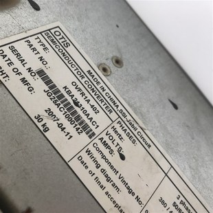 KBA21310AAC1现货销售保证 4A02 奥 斯REGEN变频器OVFR1A