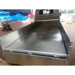 五菱荣光小卡龙卡不锈钢车厢护板单E排双排包车帮铺车底花纹不锈