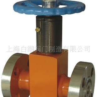 白湖Z43Y导流孔平板闸阀 高压X油田平板闸阀 z43y型阀门