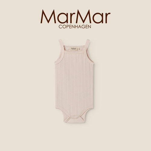 MarMar2026春夏新品宝宝背心包屁衣无袖三角爬服婴儿吊带连体服