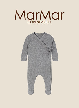 MarMar婴儿连脚长袖连体服