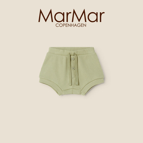 MarMar2026春夏新品儿童系带五分短裤婴儿打底内搭花苞裤针织短裤