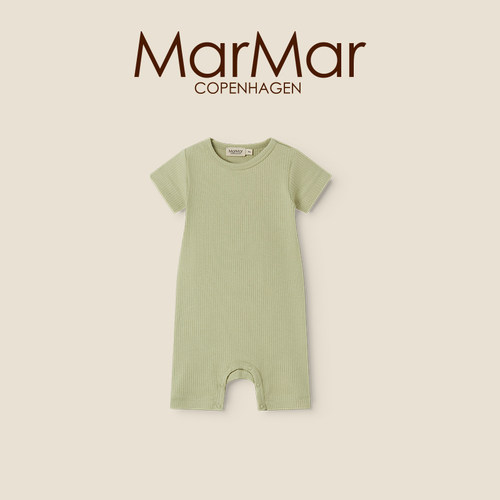 MarMar2026春夏新品婴儿短袖短裤连体服男女宝宝哈衣爬服连体衣