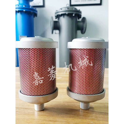 吸干机消音器XY-05/07/10空气动力排气消音 吸附式干燥机排水器