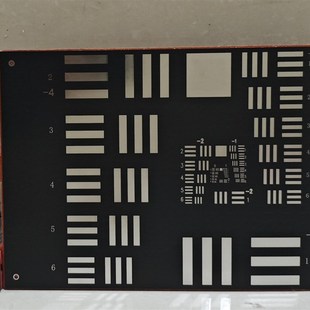 红外热像仪测试靶标 USAF1951卡 分辨率靶标 300mm*200mm
