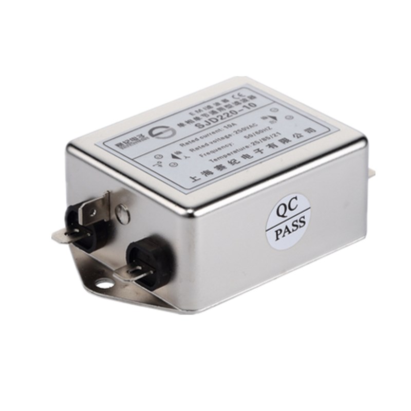 单相交流直流EMI高压400V380V220V600V电源滤波器SJD200H-3A6A10A