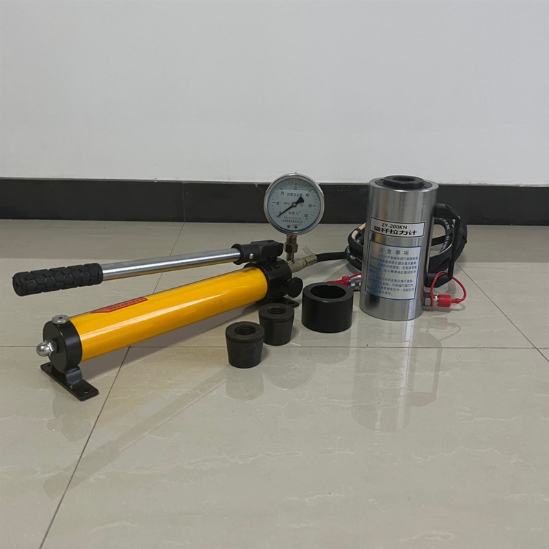 数显峰值压力表 锚杆拉拔仪配件锚杆数表油管 接头微型锚杆拉力计