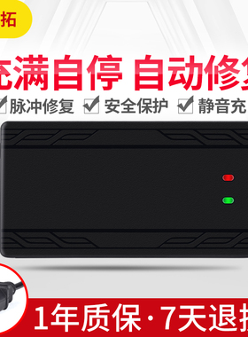 电动车电瓶充电器48v12ah60v20ah72v64v超威天能电车大功率三轮车